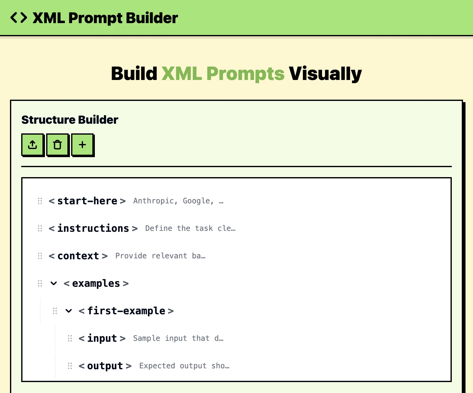 XML Builder logo